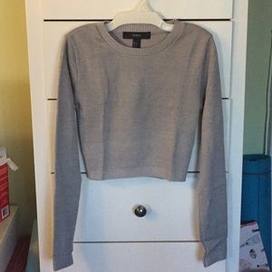 Cropped sweater